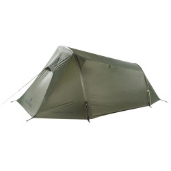 Stan FERRINO Lightent 2 Pro (120+50)x225x100 cm olivově zelená
