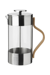 Stelton  moka konvička pístová ze skla 1 l