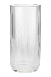 Stelton  váza dekorativní ze skla 21 cm
