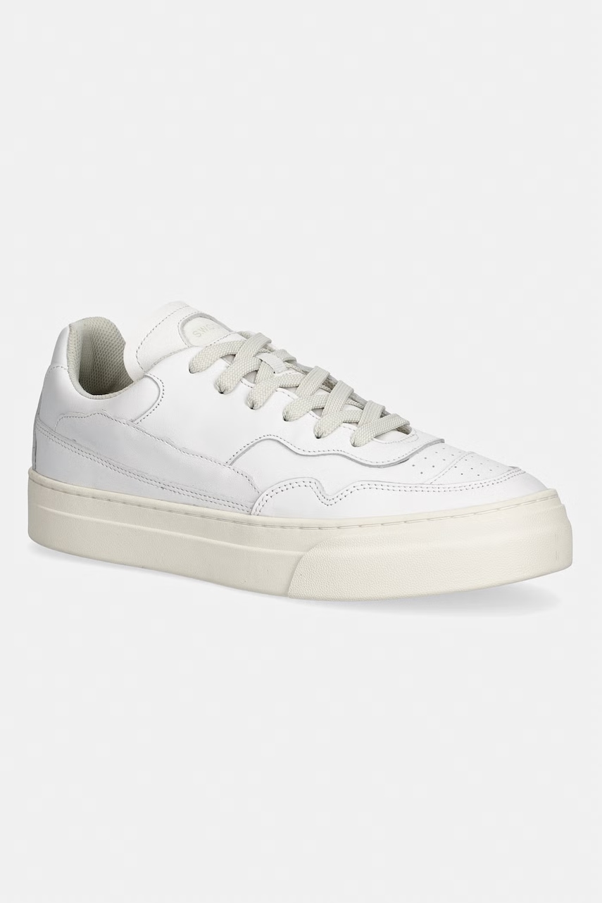 Stepney Workers Club  OM6b PEARL OMNI CALF LEATHER pánské kožené sneakers boty