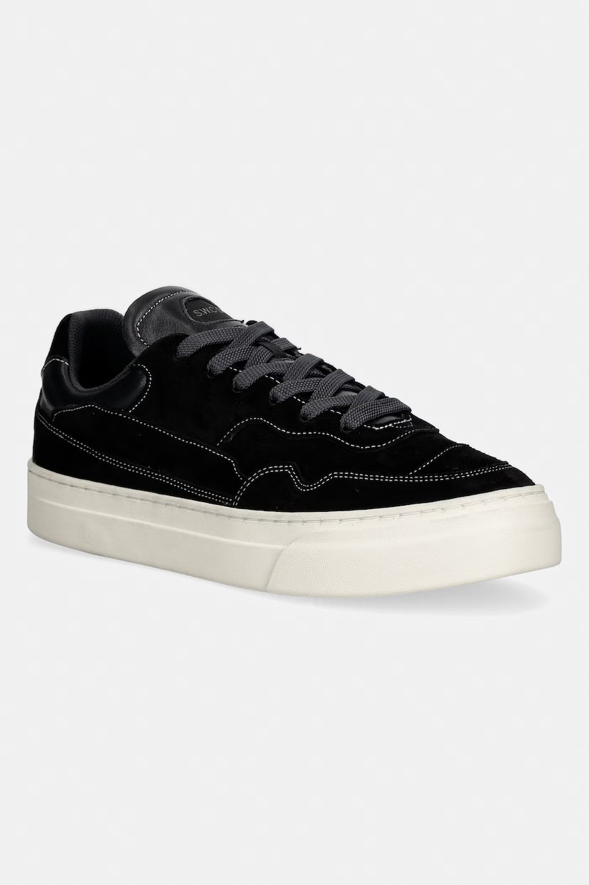 Stepney Workers Club  OM6c PEARL OMNI SILK SUEDE sneakers boty pánské semišové