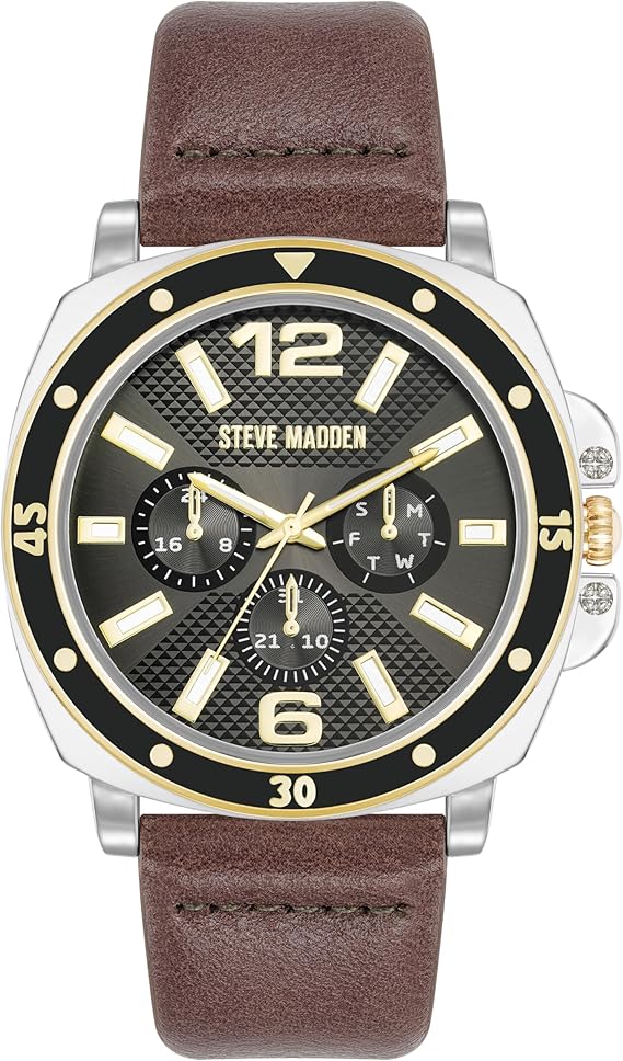 Steve Madden Analogové hodinky SM-9117GYTT