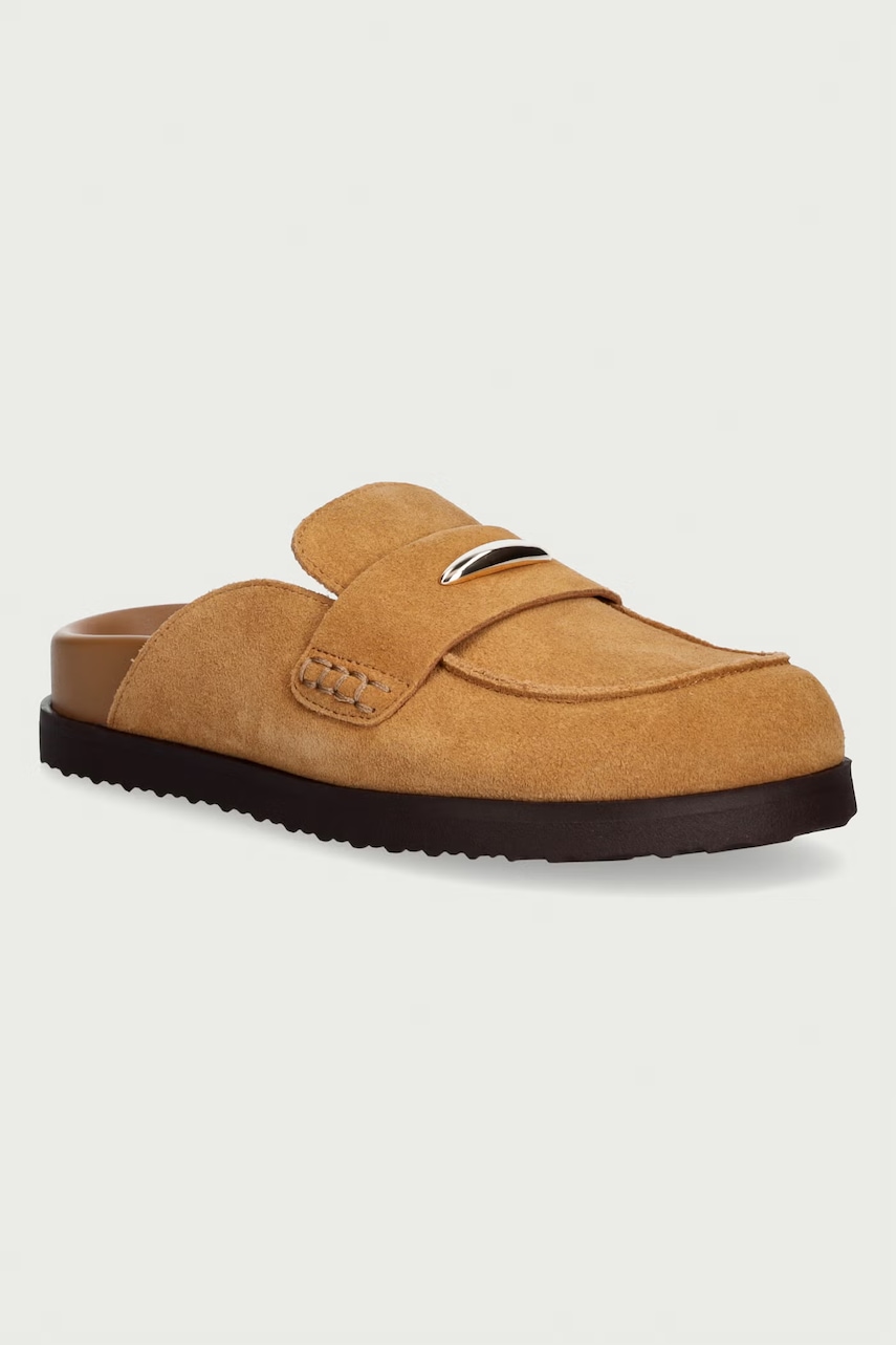 Steve Madden  pantofle dámské semišové Tobin