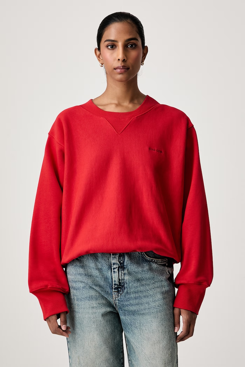 Stine Goya  oversize mikina dámská bavlněná