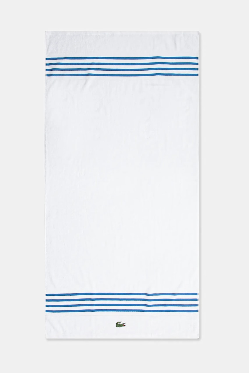 Středně velký bavlněný ručník Lacoste LCOURTLI Aerien 70 x 140 cm