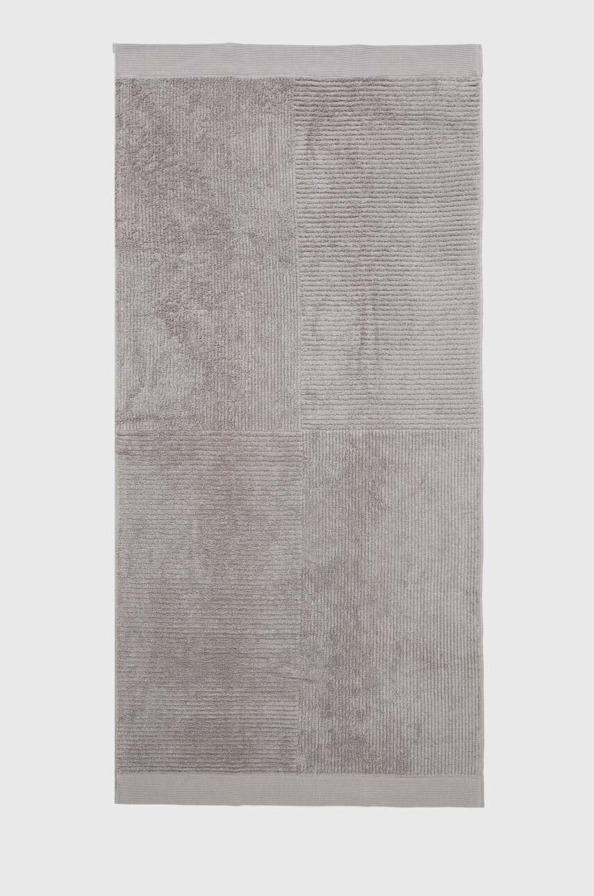 Středně velký bavlněný ručník Zone Denmark Classic Gully Grey 70 x 140 cm