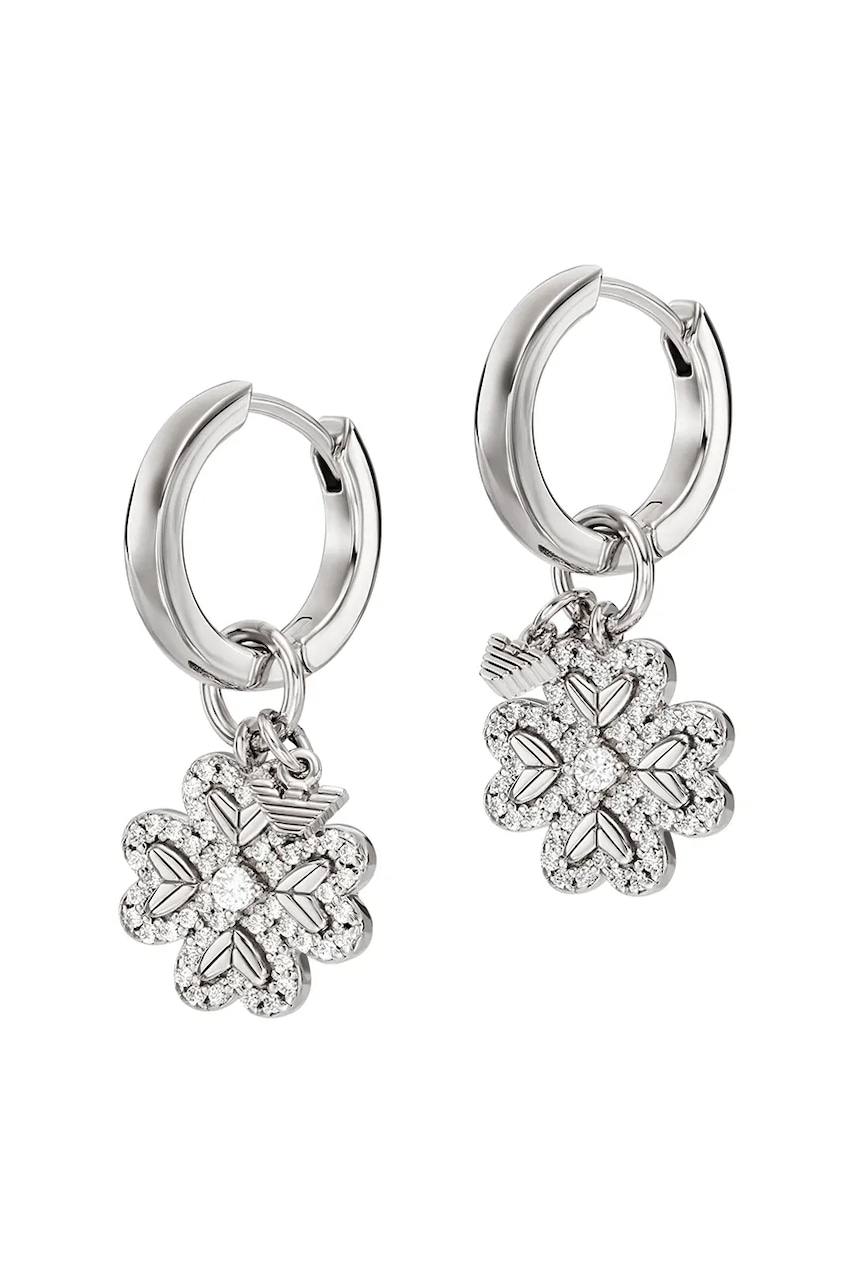 Stříbrné náušnice Emporio Armani SENTIMENTAL