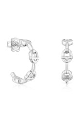 Stříbrné náušnice Tous Manifesto