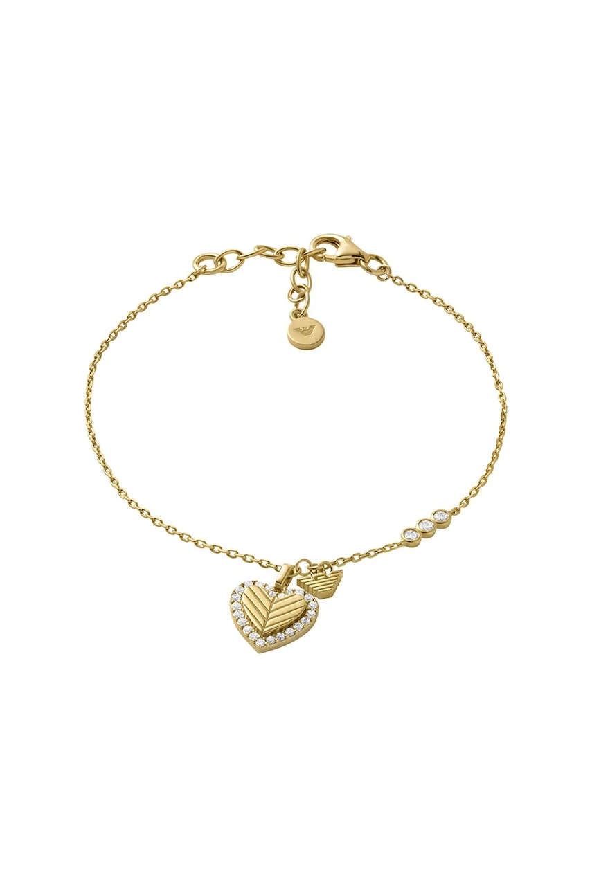 Stříbrný náramek Emporio Armani SENTIMENTAL