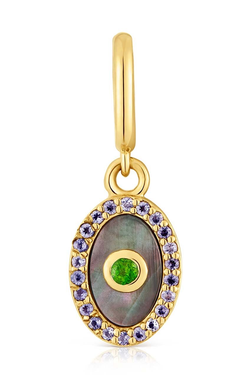 Stříbrný pozlacený přívěsek Tous