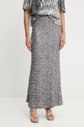 Sukně Aniye By stříbrná barva, maxi, áčková, 181370