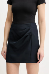 Sukně Armani Exchange tmavomodrá barva, mini, pouzdrová, XW000448 AF12750