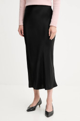 Sukně BOSS Vesatie3 černá barva, maxi, 50541819