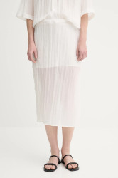 Sukně Filippa K bílá barva, midi, 31762.FK