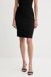 Sukně Guess PRISCA černá barva, mini, pouzdrová, W5YD64 KAQL2