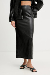 Sukně Haveone černá barva, maxi, GMA-P028