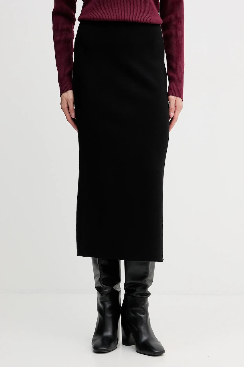 Sukně Joseph Ribkoff černá barva, maxi, pouzdrová, 243967F25