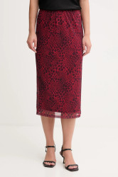 Sukně Marc Aurel červená barva, midi, pouzdrová, 2327-7001-73891
