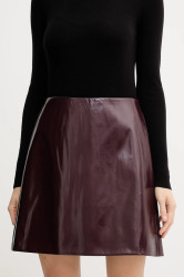 Sukně Marc Aurel vínová barva, mini, 2326-2021-93454