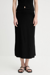 Sukně Marc O'Polo černá barva, midi, 503085420041