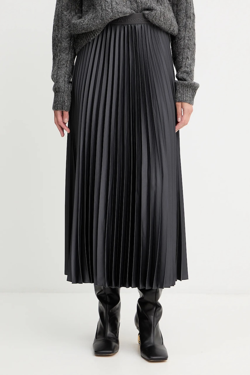 Sukně Marella šedá barva, maxi, áčková, 2523106045200