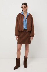 Sukně Medicine béžová barva, mini