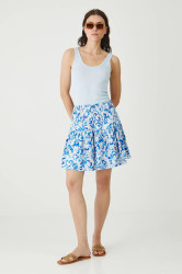 Sukně Medicine bílá barva, mini, áčková