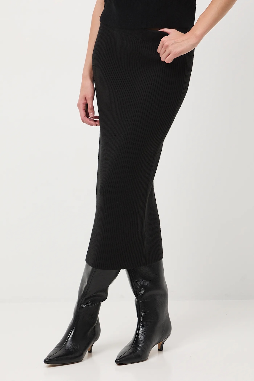 Sukně Medicine černá barva, maxi