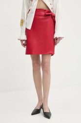 Sukně Never Fully Dressed Vegan Leather Mini Jaspre Skirt