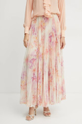 Sukně Patrizia Pepe béžová barva, maxi, áčková, 2G1019 A589