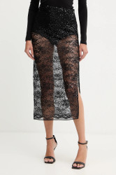 Sukně Patrizia Pepe černá barva, midi, 2G1037 J341