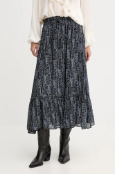 Sukně Pepe Jeans tmavomodrá barva, midi, PL9011882