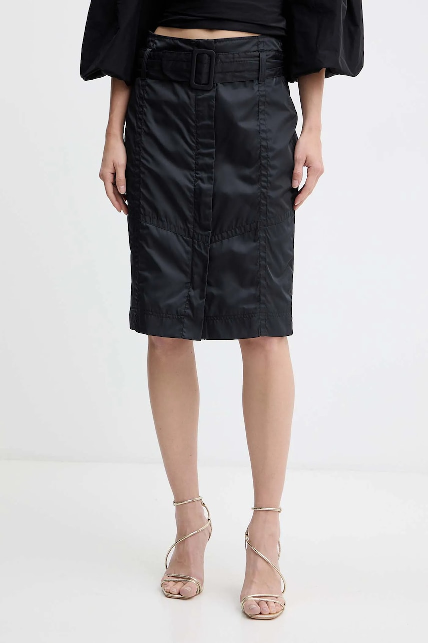 Sukně Pinko šedá barva, mini, 105941 A2Y0