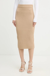 Sukně s příměsí vlny Armani Exchange