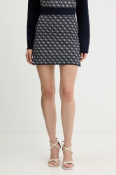 Sukně s příměsí vlny Guess AUBREY