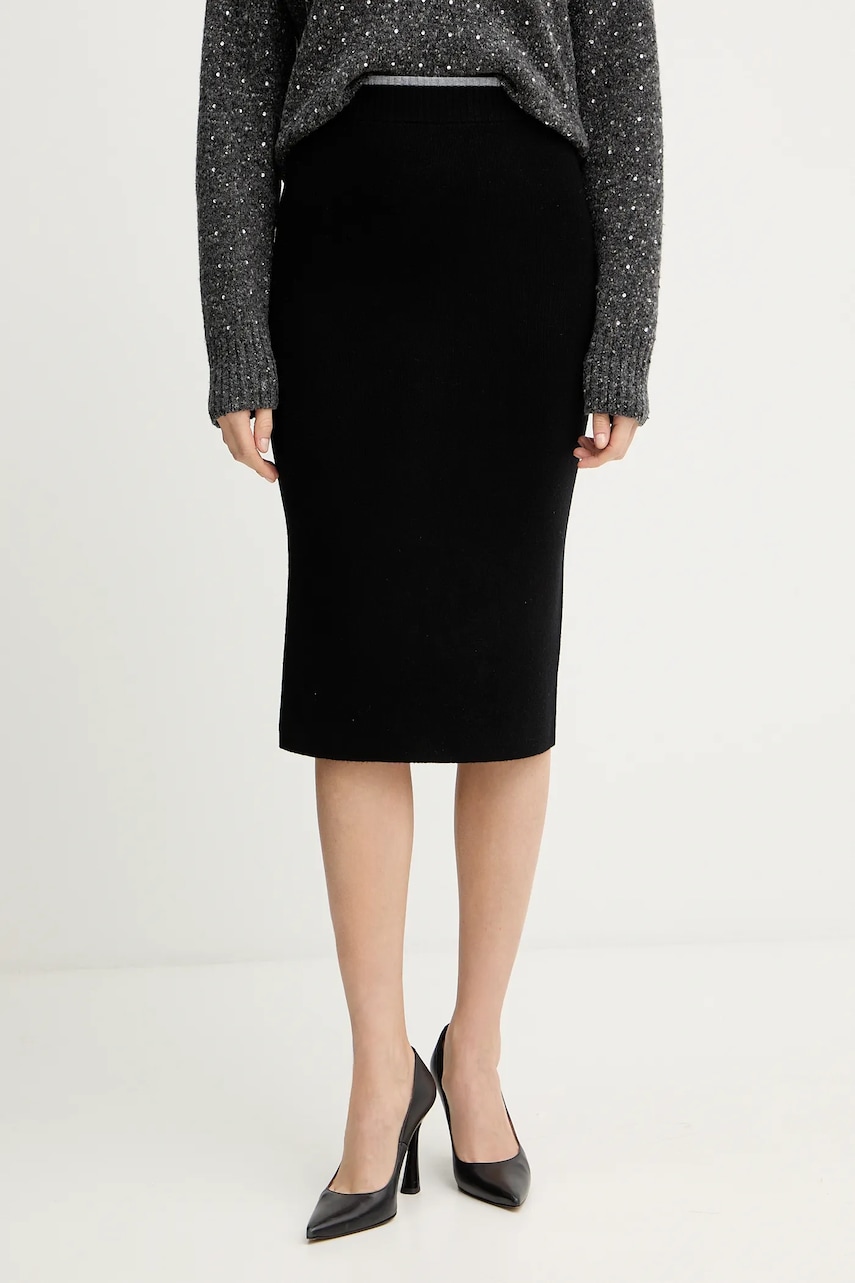 Sukně s příměsí vlny Pinko