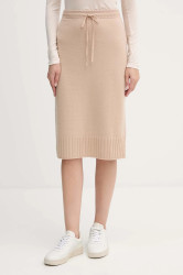 Sukně s příměsí vlny United Colors of Benetton