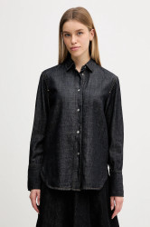 Sukně Tommy Hilfiger tmavomodrá barva, midi, áčková, WW0WW47730