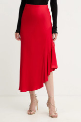Sukně Twinset červená barva, midi, 252LI2TCC
