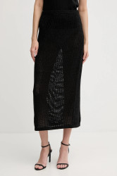 Sukně United Colors of Benetton černá barva, maxi, 11365000B