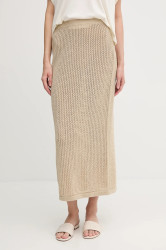 Sukně United Colors of Benetton zelená barva, maxi, 11365000B