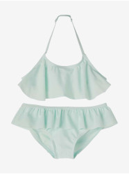Světle zelené holčičí dvoudílné plavky name it Fini - unisex