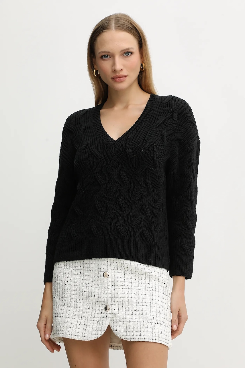 Svetr Armani Exchange dámský, černá barva, XW001771 AF16638