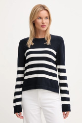 Svetr Barbour DEMI dámský, tmavomodrá barva, LKN1669