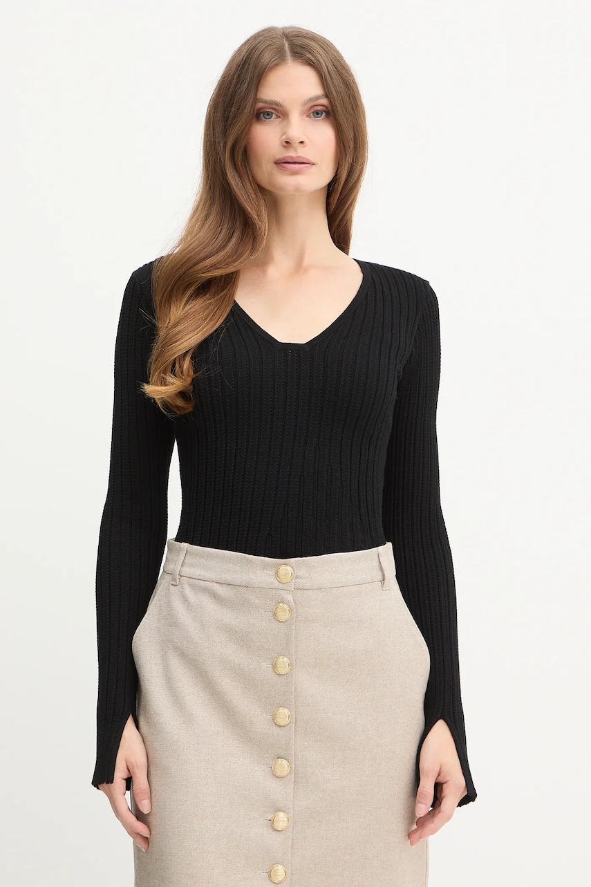 Svetr BOSS Ferunia dámský, černá barva, 50547913