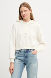 Svetr Calvin Klein Jeans dámský, béžová barva, LV047C915G