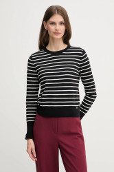 Svetr Dkny dámský, černá barva, DJ5R0655