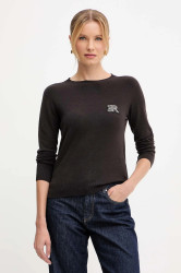 Svetr Ermanno Firenze dámský, hnědá barva, 57TM047EP2