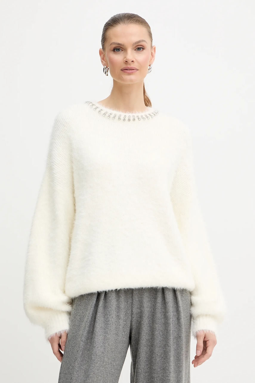 Svetr Guess ARISA dámský, béžová barva, W5BR58 Z3BH0