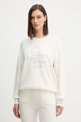 Svetr Guess SYLVIE dámský, béžová barva, W5BR42 Z26I2